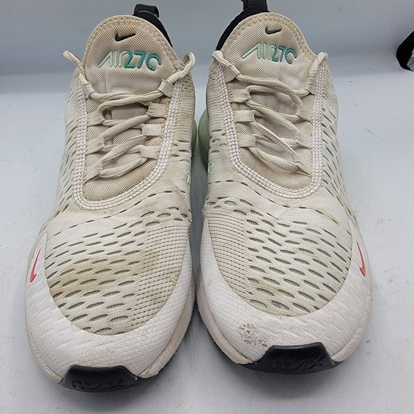 Nike Air Max 270 White Mint Foam Silver Womens Size 8.5 Athletic Shoes DQ7652100 - Picture 2 of 13